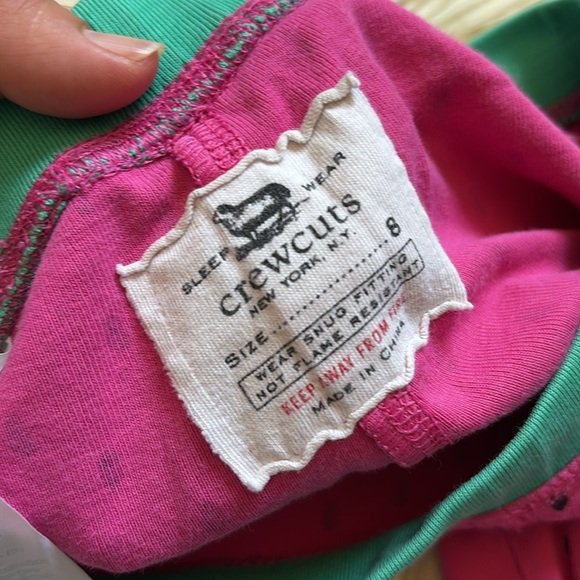 Crewcuts kids girls watermelon pj set - Picture 4 of 5